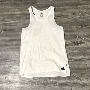 Women’s white tank top